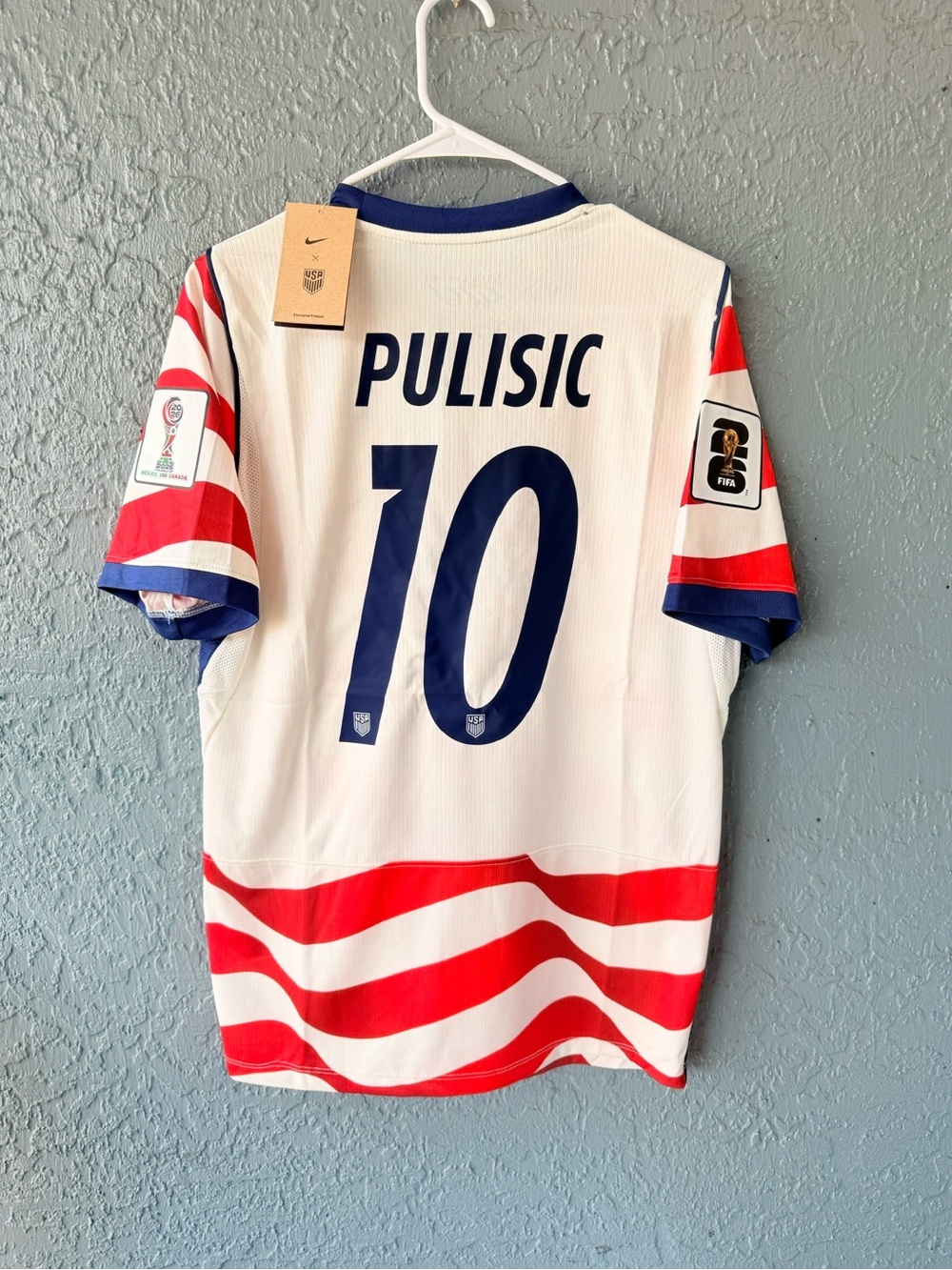 USA Pulisic Soccer Jersey 2026 red Men